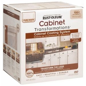 Rust oleum transformations white cabinet kit